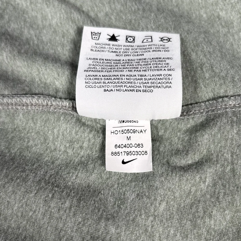 Nike Golf Ohio‎ State Buckeyes 1/4 Zip Pullover Womens M Gray Tour Performance